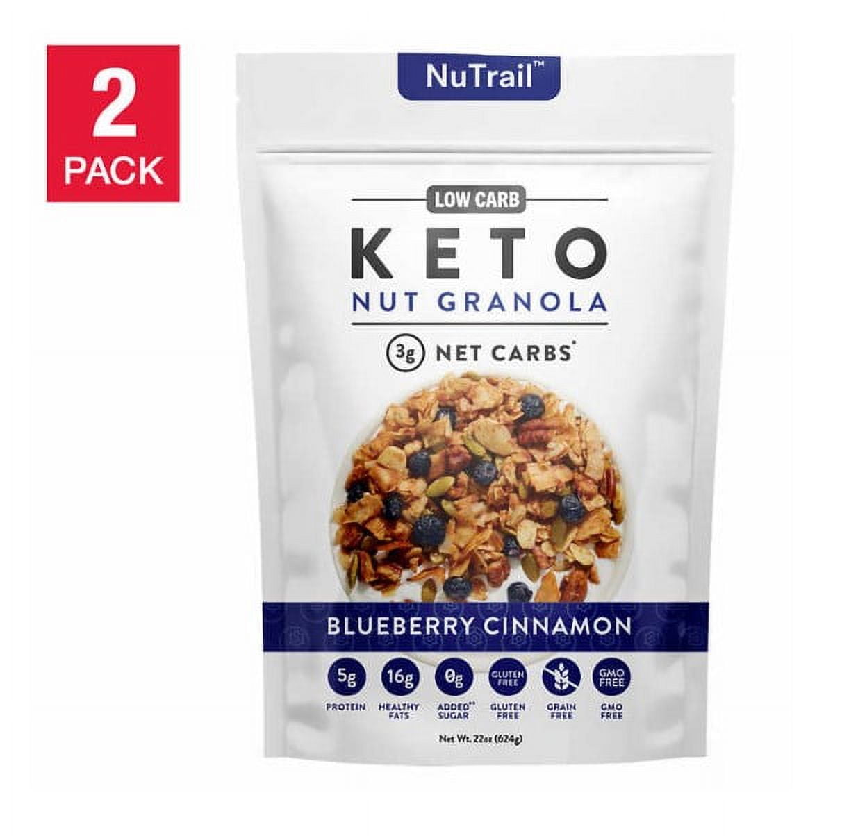 Delicious keto granola