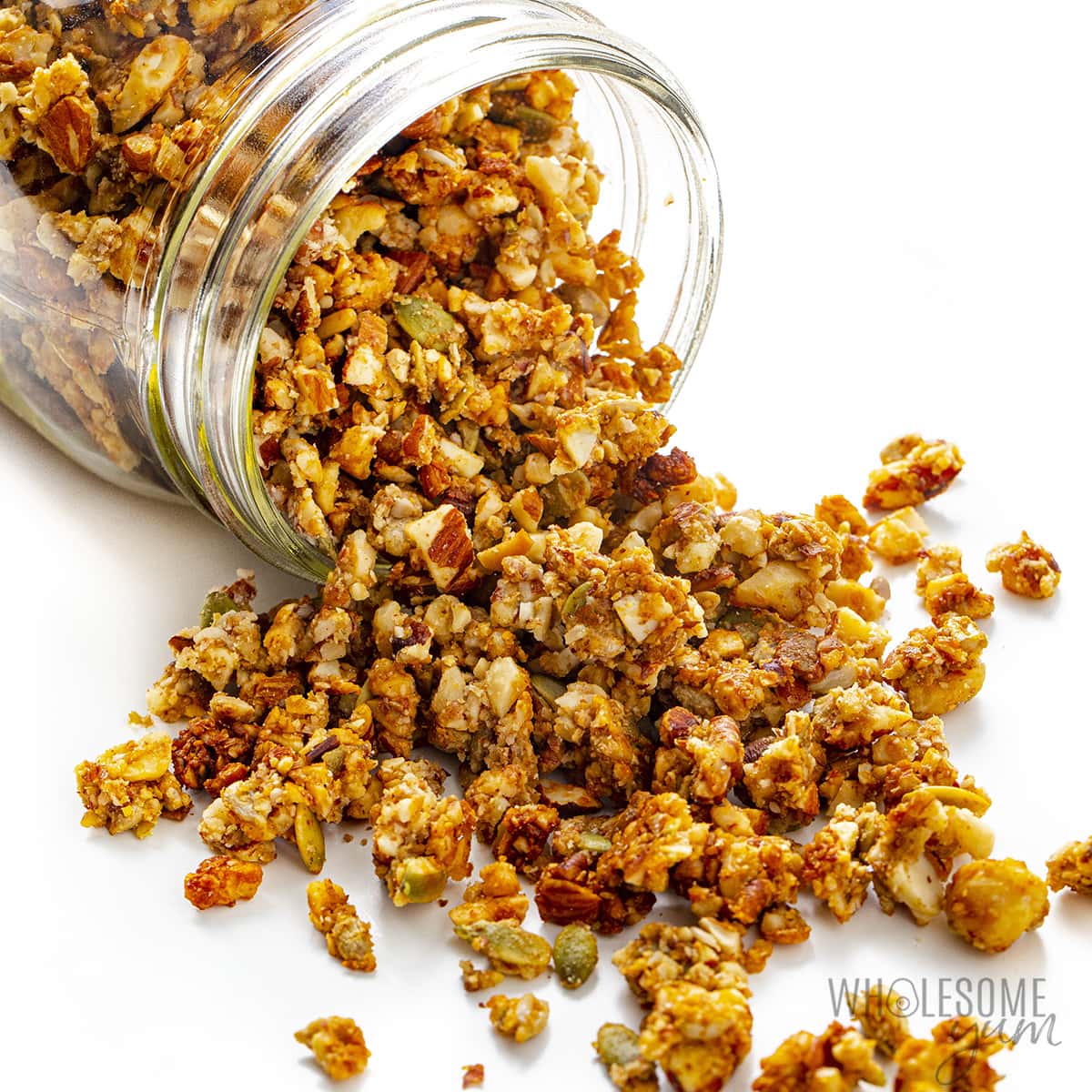 Healthy granola options