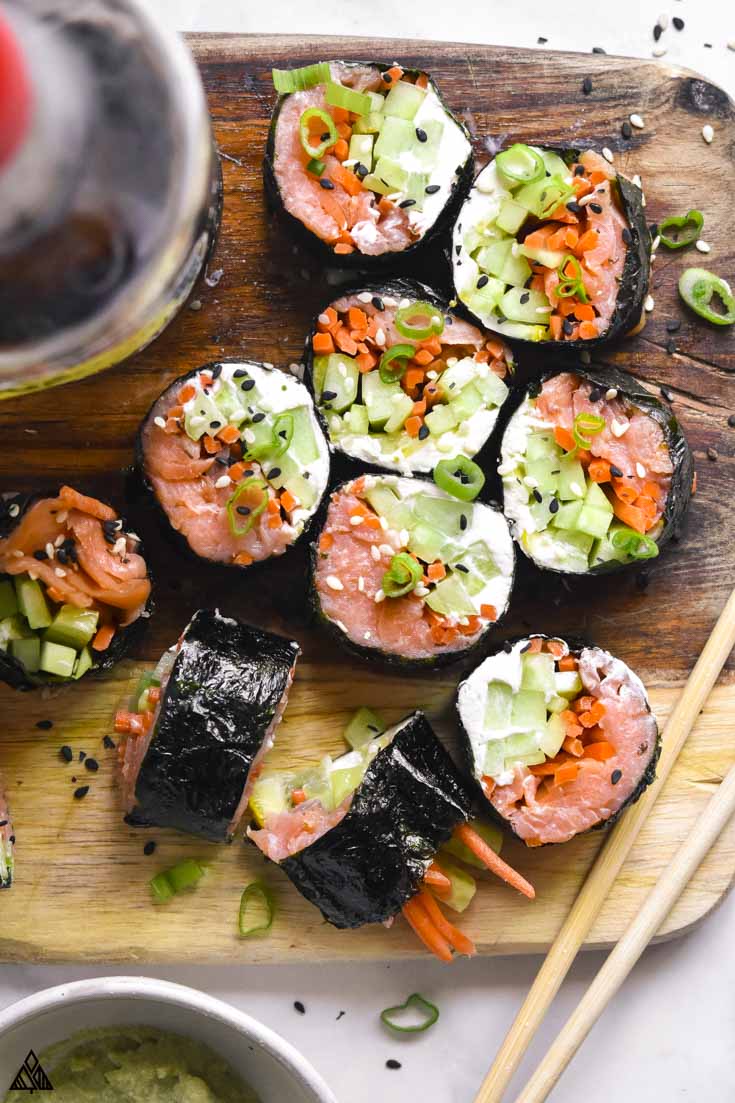 Keto Sushi Presentation