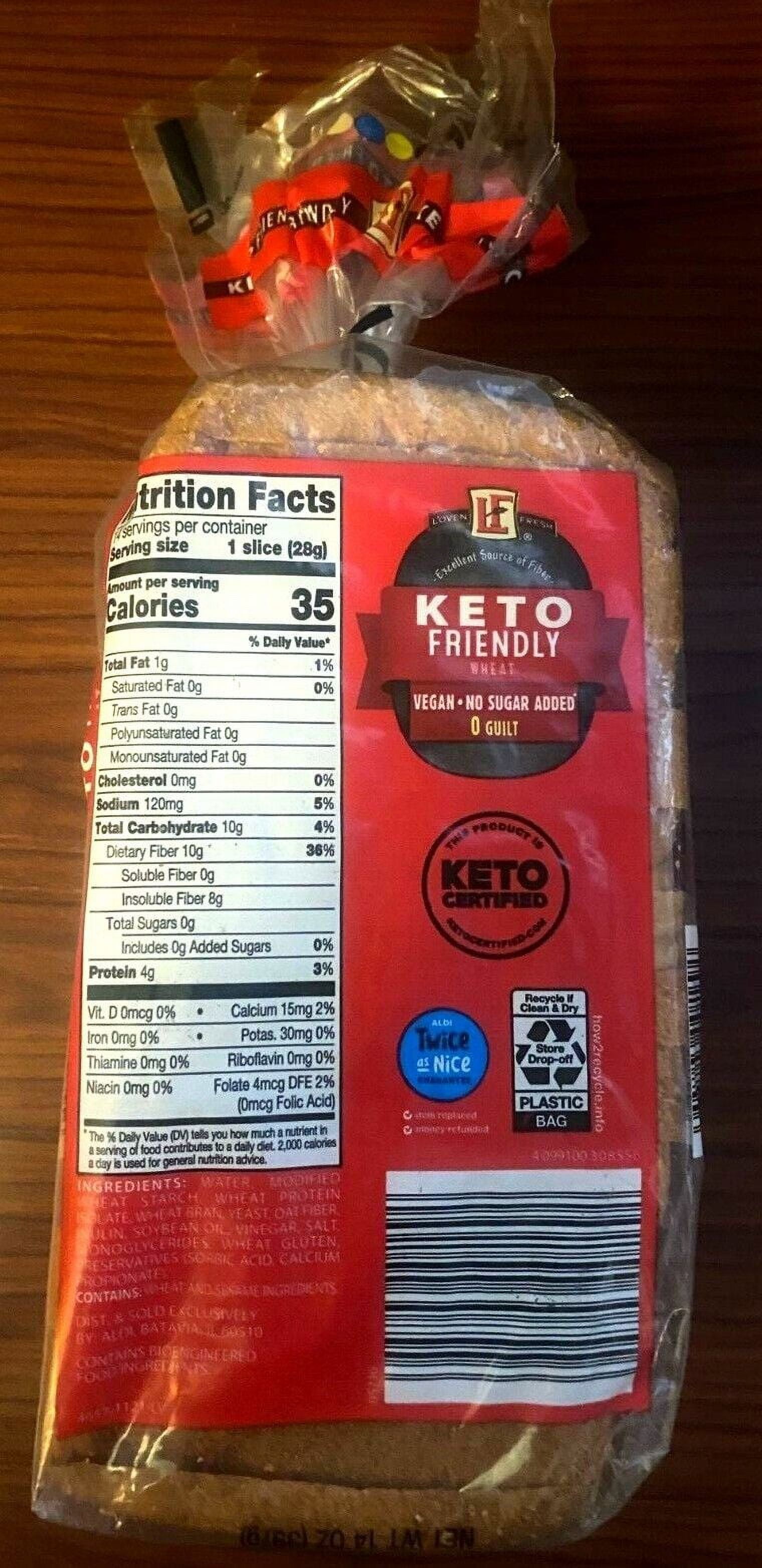 Variety of Keto Bread Options