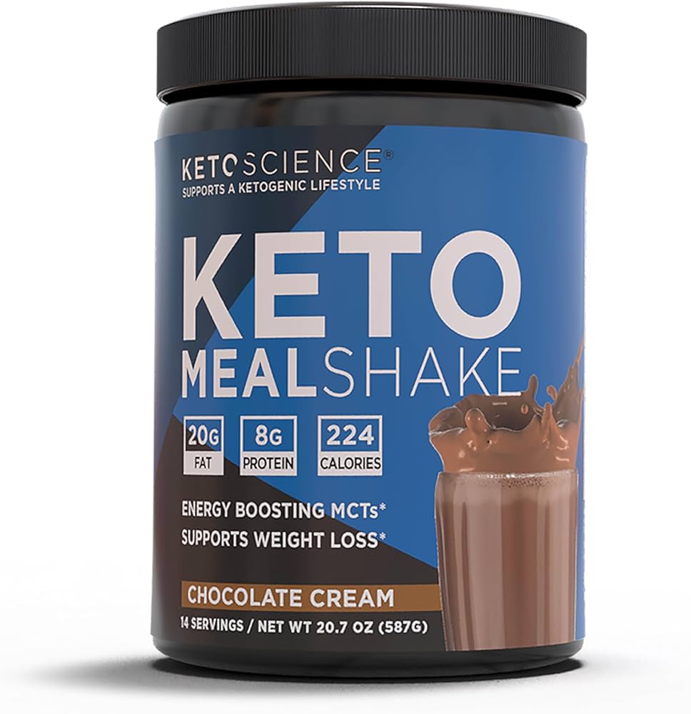 Variety of delicious keto shakes