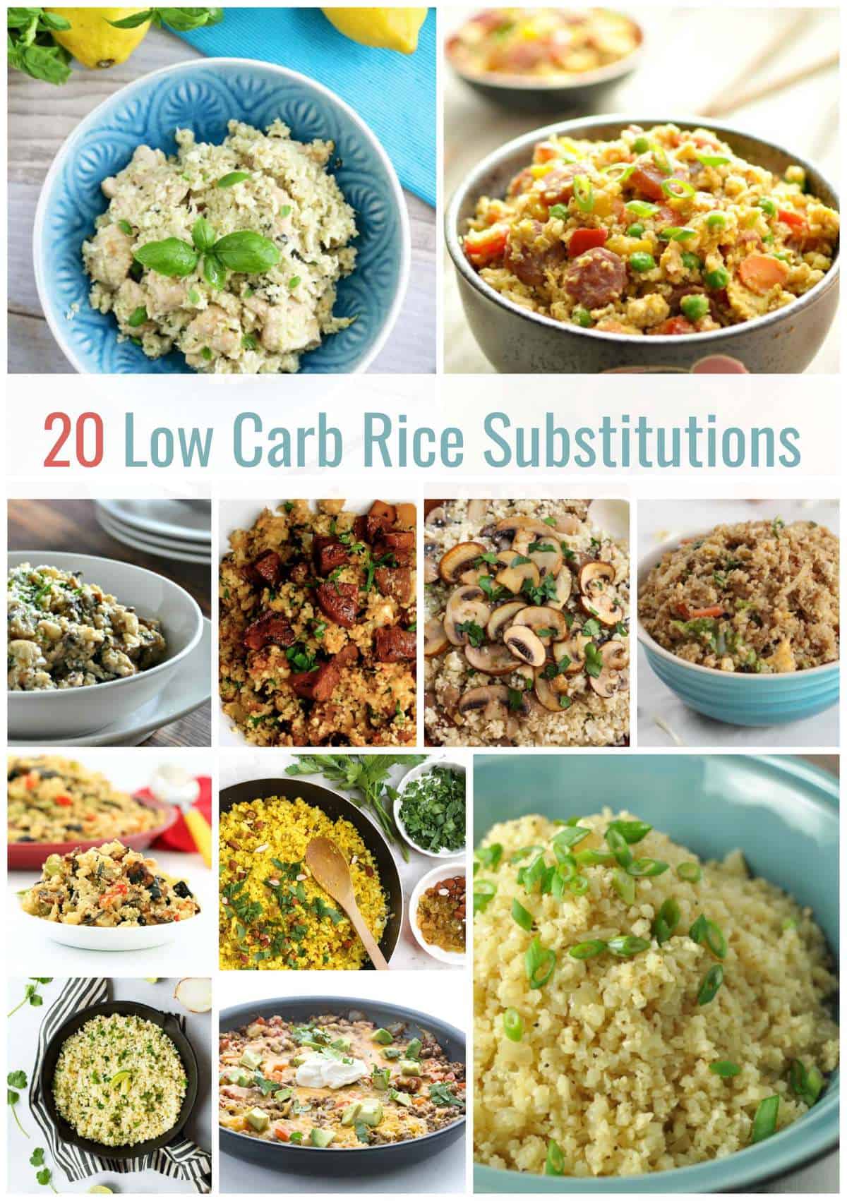 Keto Rice Substitutes